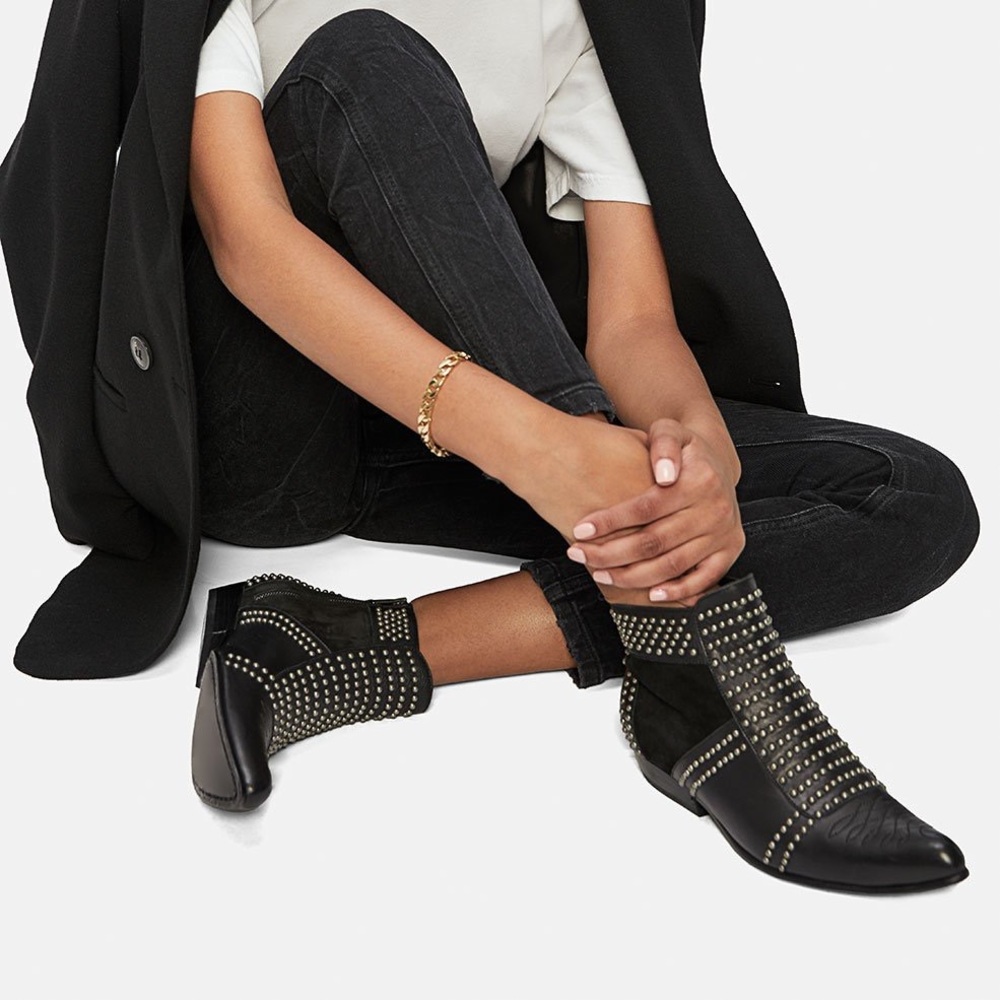 Anine Bing Charlie Boots Silver